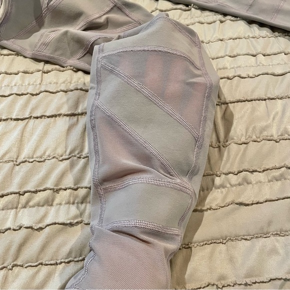 Lululemon Wunder Under Pant Legging High Rise Tech Mesh 28" Dark Chrome 6 W5BY4S - Picture 5 of 10